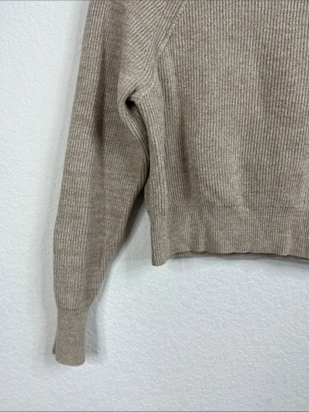 FREE PEOPLE Too Good Sweater In Oatmeal